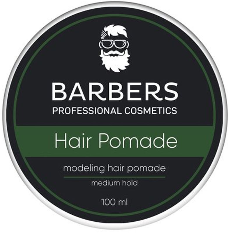 BARBERS Modeling Hair Pomade Medium Hold, 100 ml