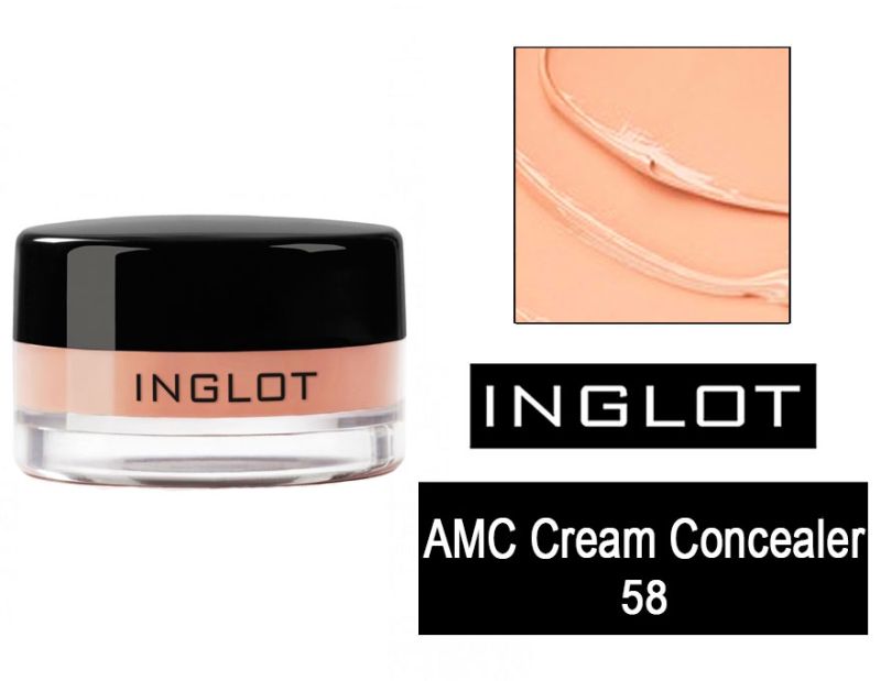 INGLOT AMC CREAM CONCEALER (58) INGLOT AMC Cream Concealer [60] | Hwahae Global