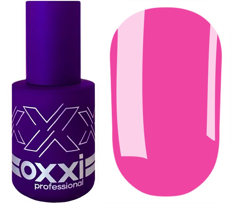 OXXI Gel nail polish No. 283 (pink, enamel), 10 ml