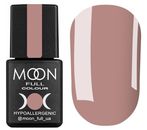 Gel polish MOON FULL Air Nude, No. 007 dark beige, 8 ml