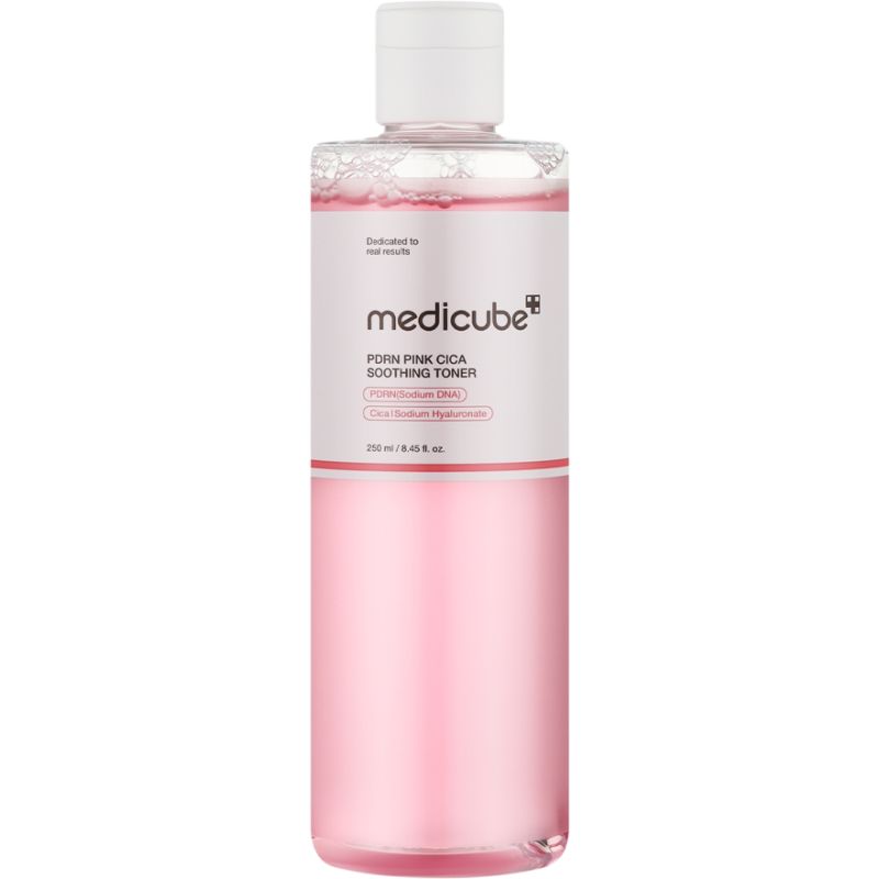 Medicube Заспокійливий тонер з полінуклеотидами та центелою PDRN Pink Cica Soothing Toner, 250 мл