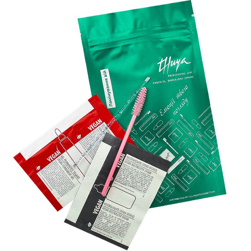 THUYA Eyelash lamination kit MINI VEGAN, 2ml+2ml