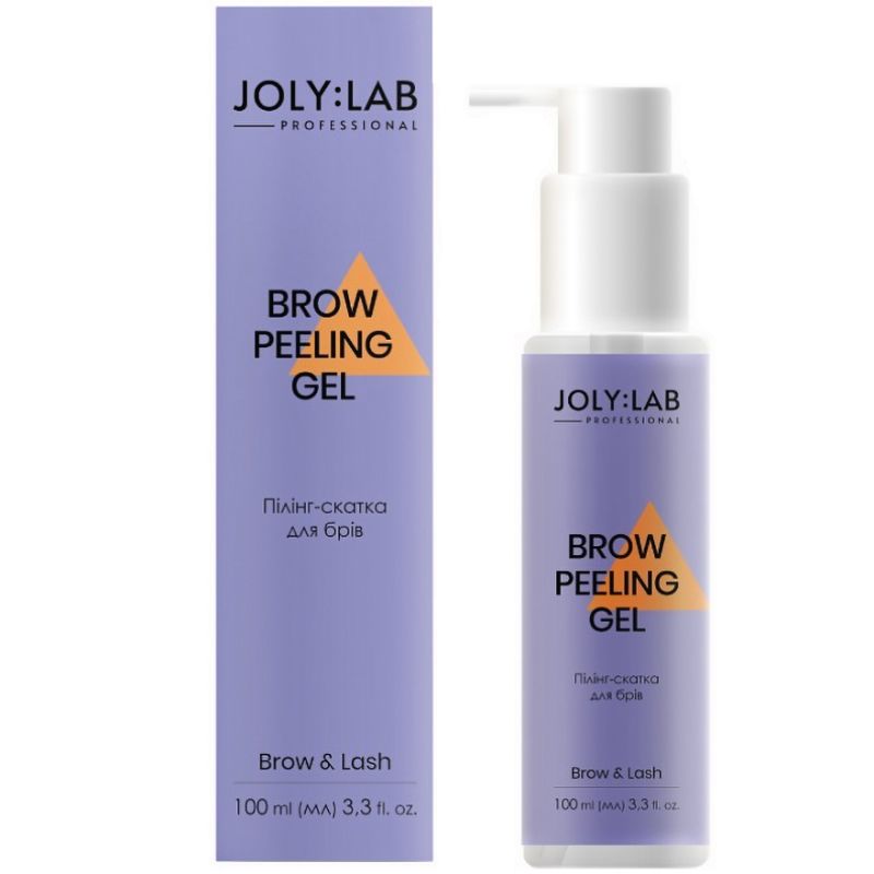 Joly:Lab Пилинг-скатка для бровей Brow Peeling Gel, 100 мл