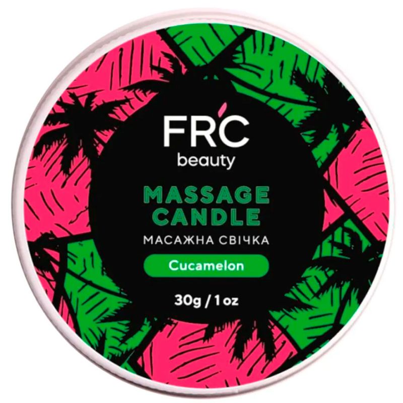 FRC Beauty Massage candle Cucumelon (cucumber-watermelon), 30 g