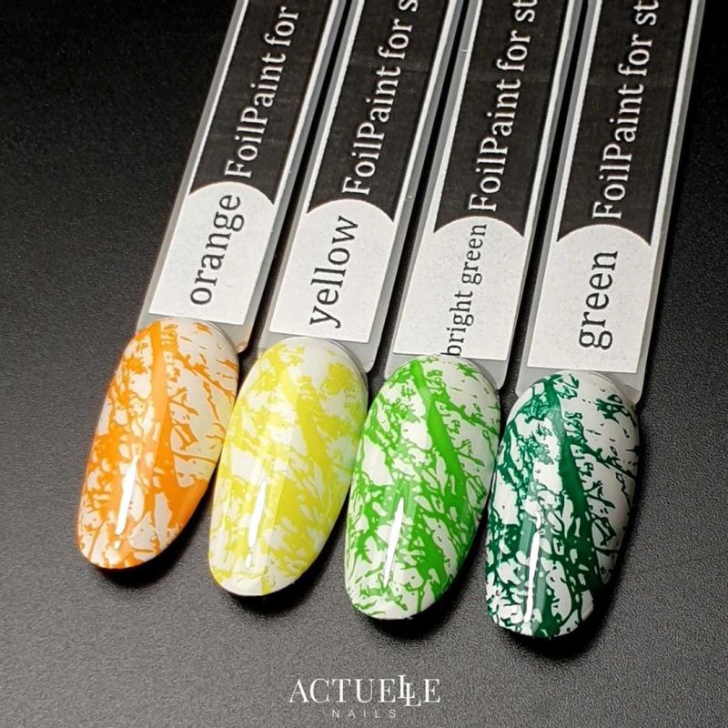 Actuelle Nails cast effect paint, orange, 8 ml