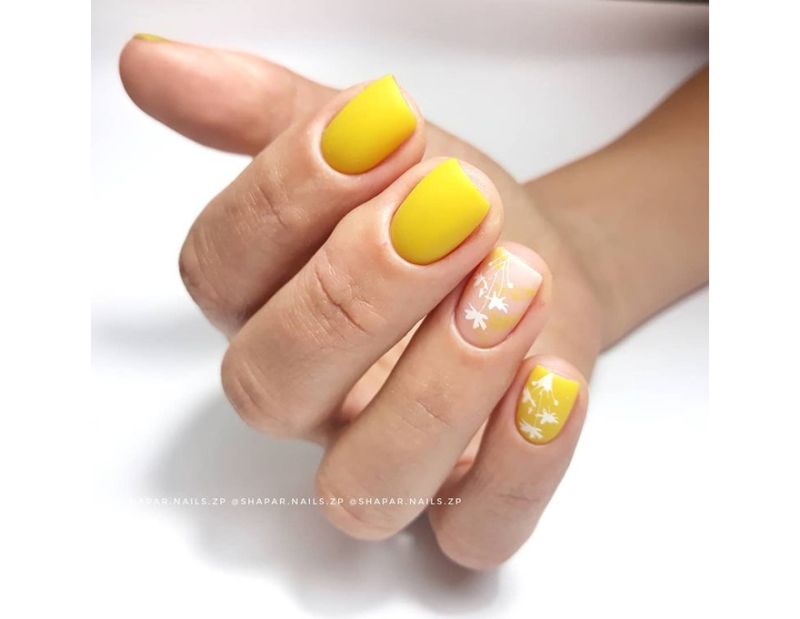 Atica Sunflower GPM77 gel-varnish (mustard, enamel), 7.5 ml