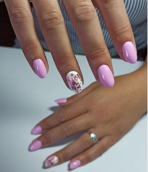 Gel Polish Molekula No. 091 (pink-purple, enamel), 6 ml