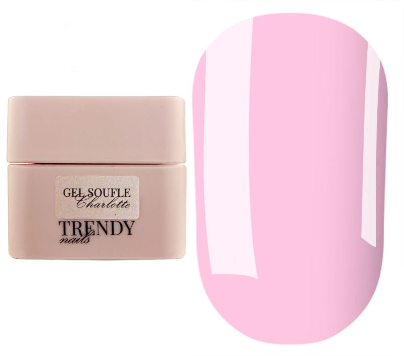 Trendy nails Гель для ногтей Souffle Gel Charlotte HEMA/TPO free, 15 мл