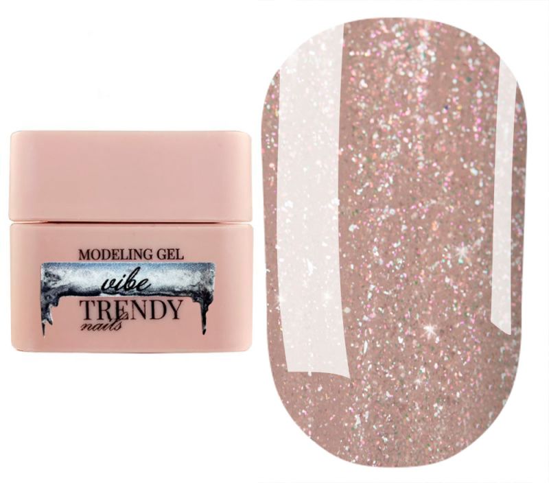 Trendy Nails Гель для ногтей Modeling Gel VIBE, 15 мл
