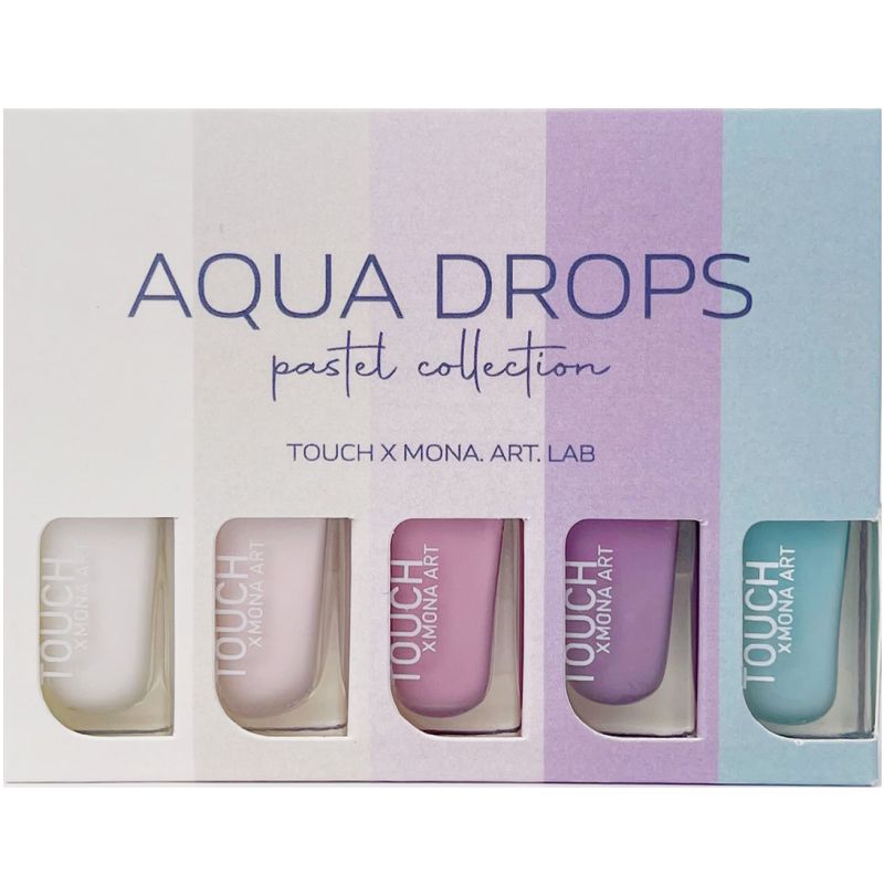 Touch Set of watercolor drops Aqua Drops pastel collection (5 pcs.)