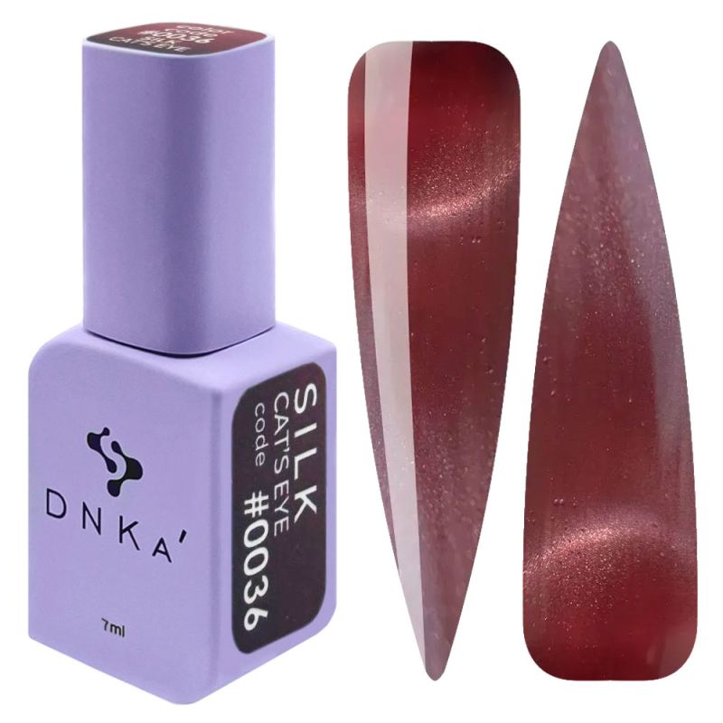 DNKa Гель-лак для ногтей Cat`s Eye Silk 0036, 12 мл