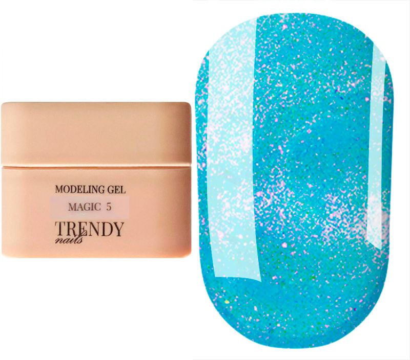 Trendy nails Гель для ногтей Modeling Gel Magic 05, 30 мл