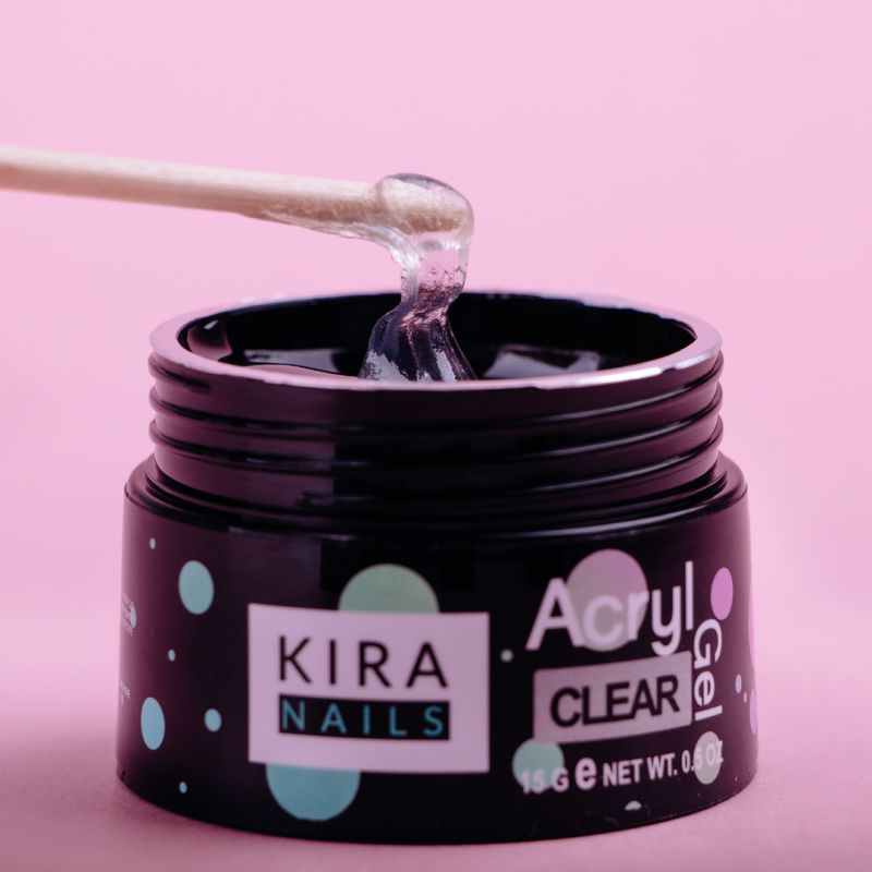 Kira Nails Acryl Gel - Clear, 5 g