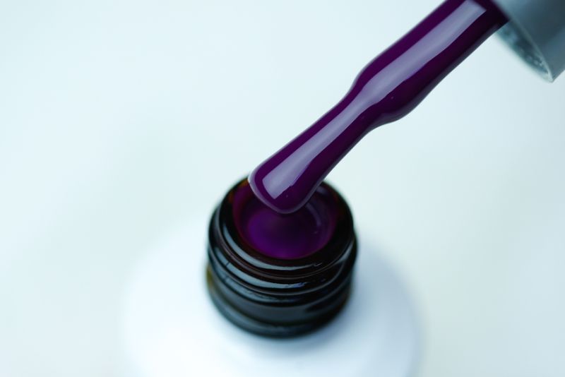 Gel varnish Atica GPM 211 Fabulous (bright purple, enamel), 7.5 ml