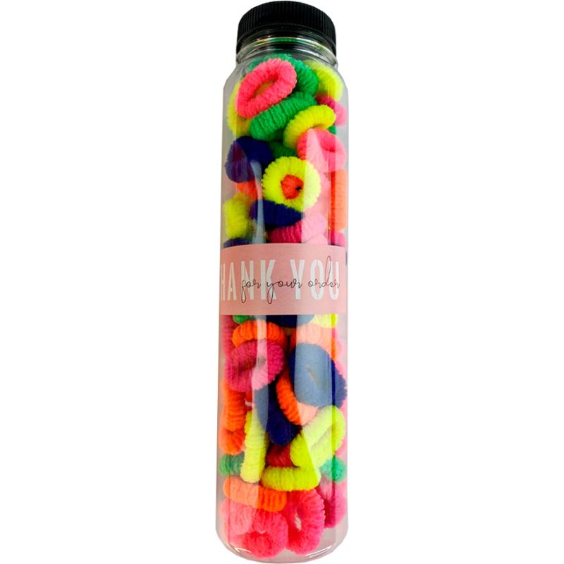 A set of rubber bands in a tube No. 19 (019), 100 pcs