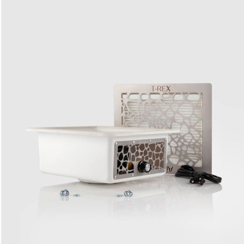 AIR MAX Hood built-in for manicure T-REX with a steel panel (24-month warranty)
