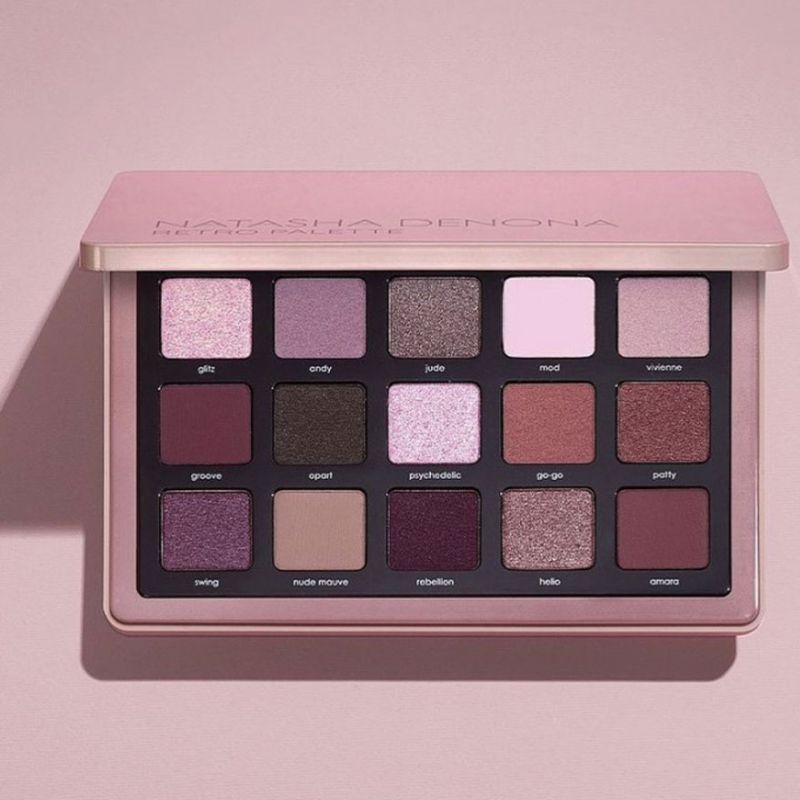 NATASHA DENONA Retro Eyeshadow Palette - палетка теней (19,25 г