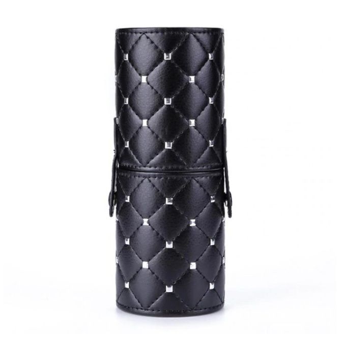 Black with rivets - 18 cm