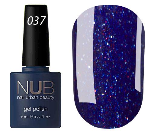 Main collection - 8 ml - 037 синий с микроблеском