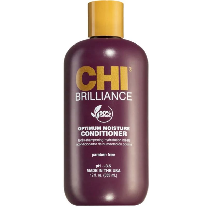 CHI Brilliance Optimum Moisture Conditioner Увлажняющий кондиционер для волос, 355 мл