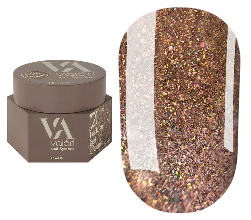 Valeri Гель для нігтів Dream Builder Gel 21, 15 мл