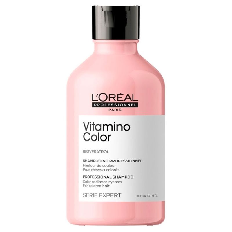 Loreal Vitamino Color Shampoo - защитный шампунь для окрашенных волос, 300 мл