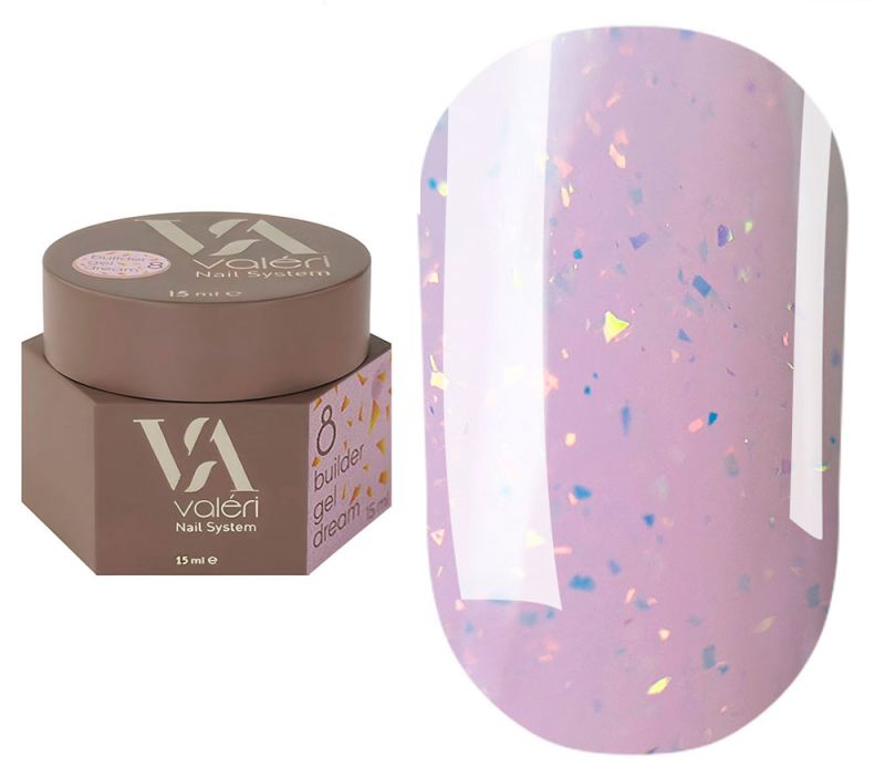 Valeri Гель для нігтів Dream Builder Gel 08, 15 мл