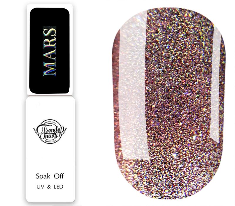 Trendy nails Galaxy Magnetic Gel Mars nail polish, 8 ml