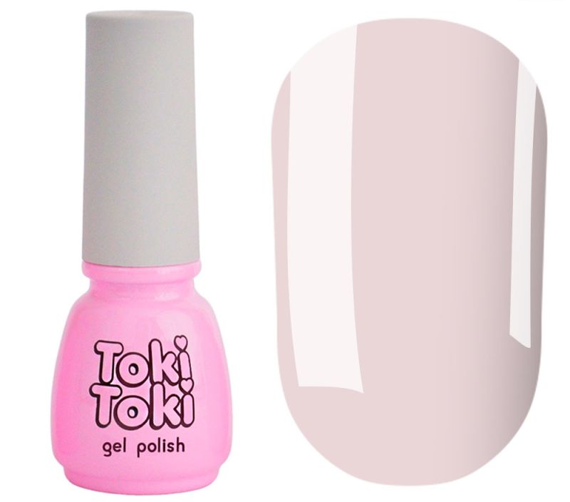 Toki Toki Gel nail polish Spring SP04 (gentle beige, enamel), 5 ml