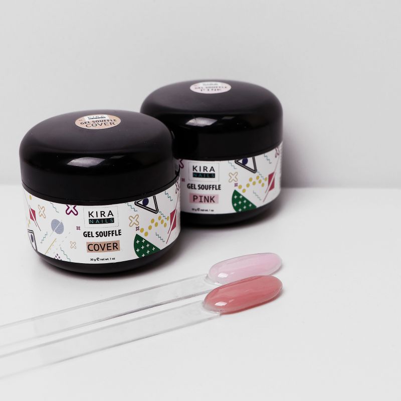 Kira Nails Gel Souffle, Pink, 30 g