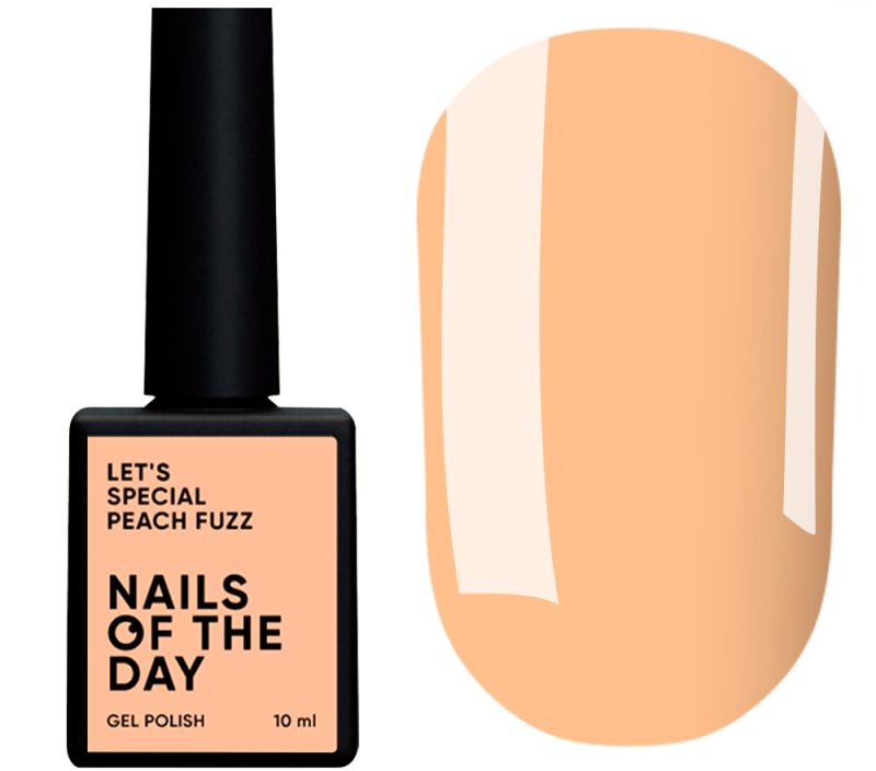 Nails Of The Day Gel polish Let's special Peach Fuzz, 10 ml