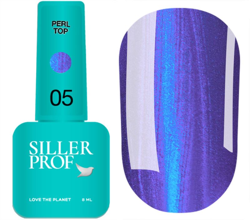 Siller Top for nails Perl Top No. 05, 8 ml