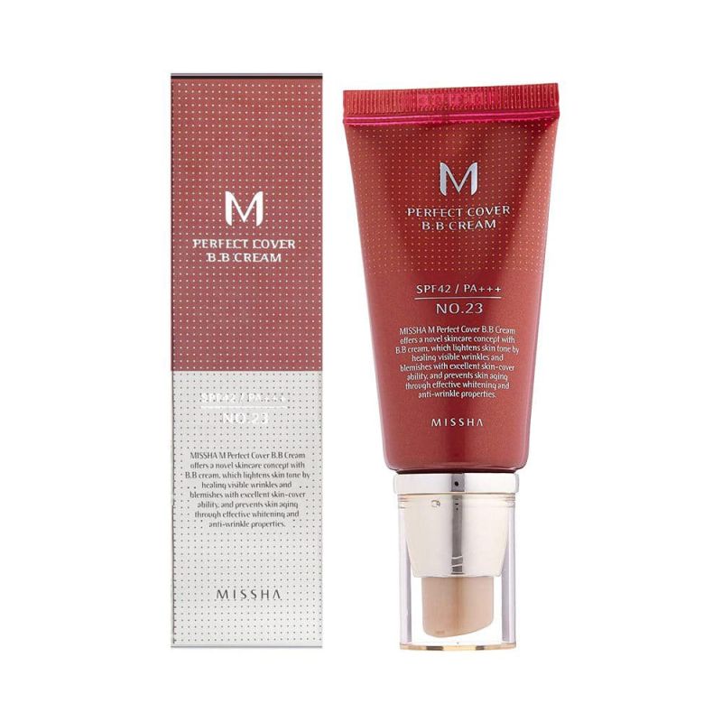 MISSHA M Perfect Cover BB Cream (SPF42 PA++), №23 (натуральный беж), 50 мл