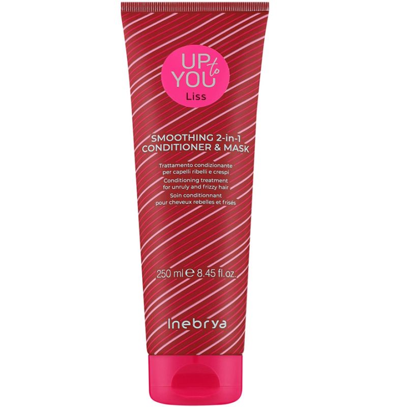 Inebrya Маска-кондиционер 2 в 1 для разглаживания волос Up To You Smoothing 2-in-1 Mask & Cond, 250 мл