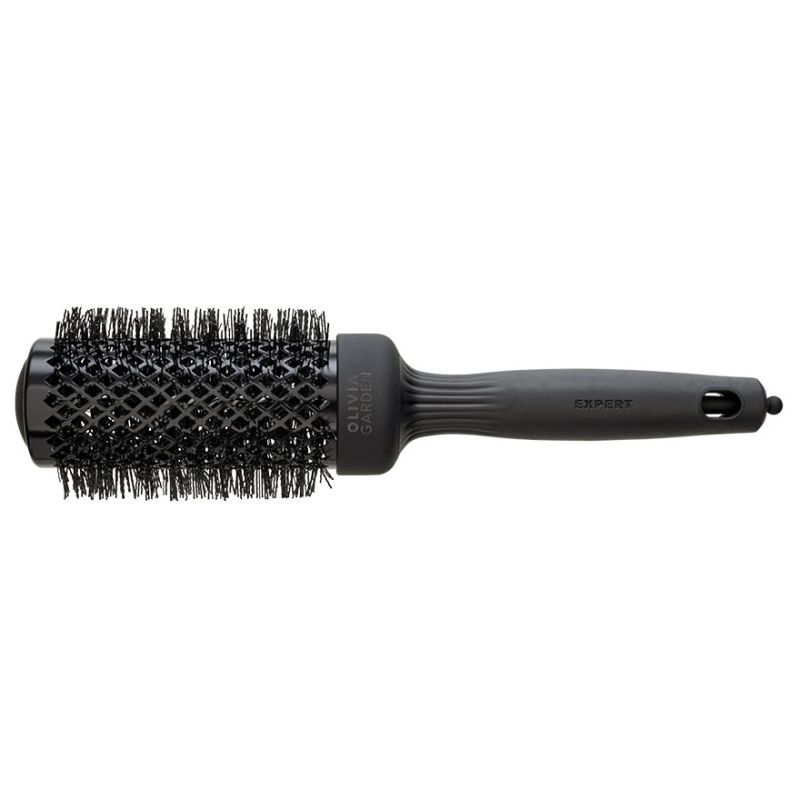 Olivia Garden Брашинг термо Expert Blowout Shine Wavy Bristles Black Label 45 мм,
