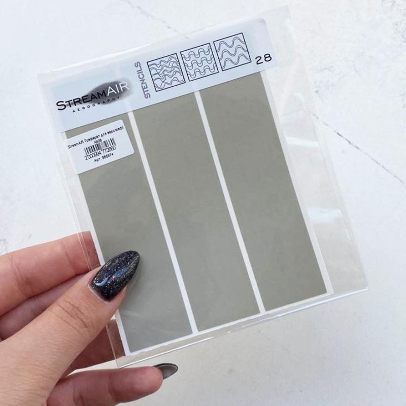 StreamAIR Airbrush stencil No. 28