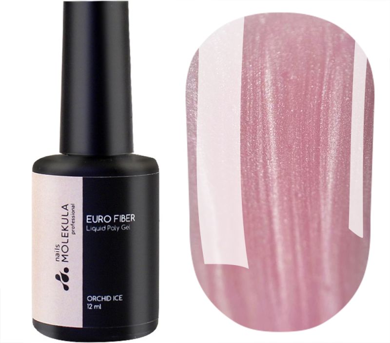Molekula Гель для ногтей Fiber Gel Incredible Amber W03 (невероятный янтарь), 12 мл