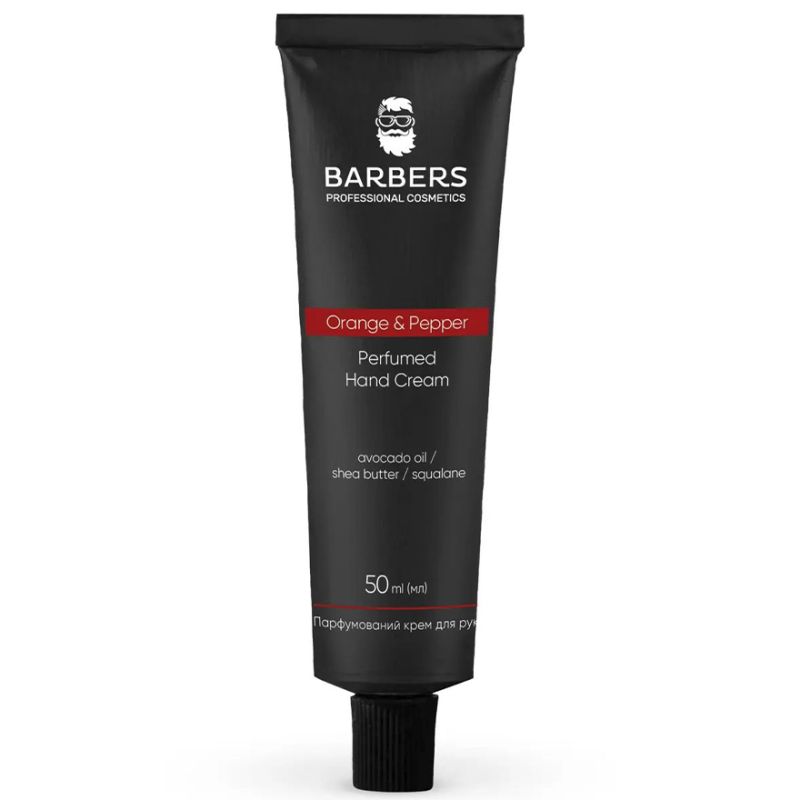 BARBERS Крем парфумований для рук Orange & Pepper Barbers, 50 мл