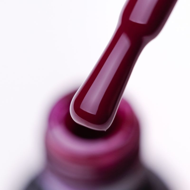 Siller gel varnish No. 107 (dark raspberry, enamel), 8 ml
