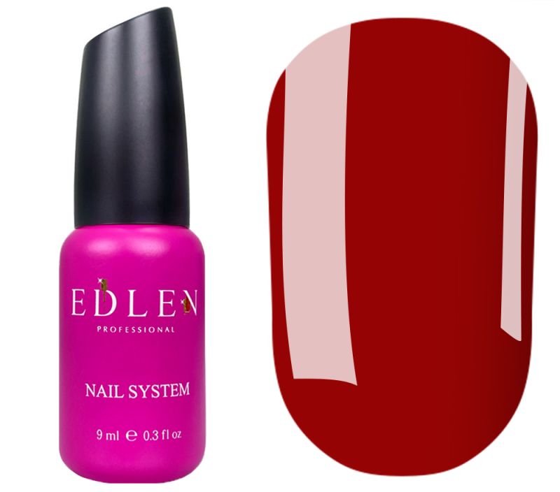 Edlen Base for nails Cover base Wine 59 (classic dark red), 9 ml