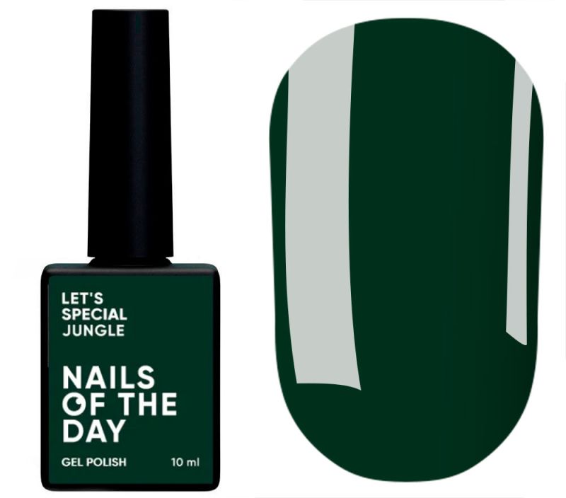 Nails Of The Day Gel polish Let's special Jungle, 10 ml
