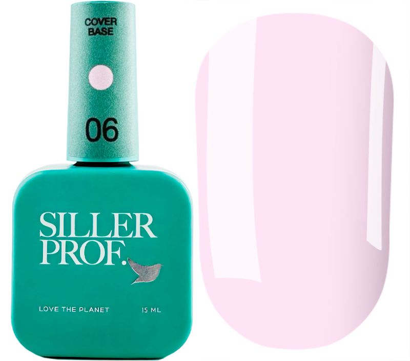 Siller Nail Base Cover No. 06 (light pink), 15 ml