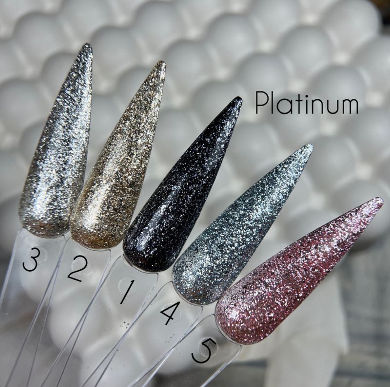 SAGA professional Platinum Gel № 05 (розовый, металлик), 5 мл