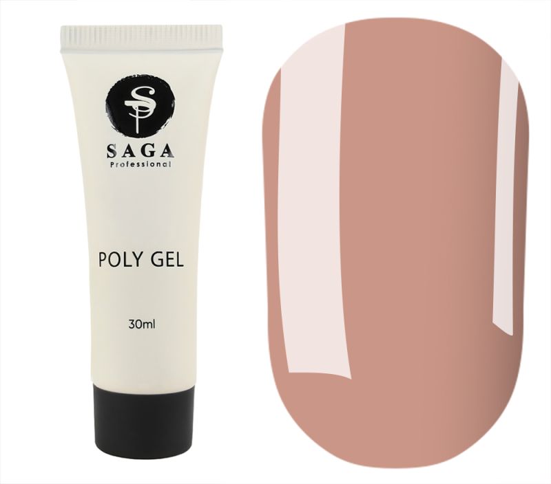 SAGA professional Полигель для ногтей POLY GEL NEW 07, 30 мл