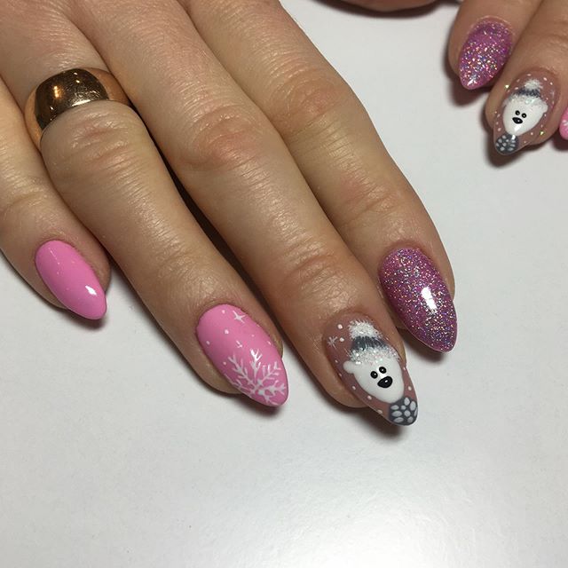 Gel varnish Komilfo DeLuxe Series G018 (lilac, holographic micro-shine), 8 ml.