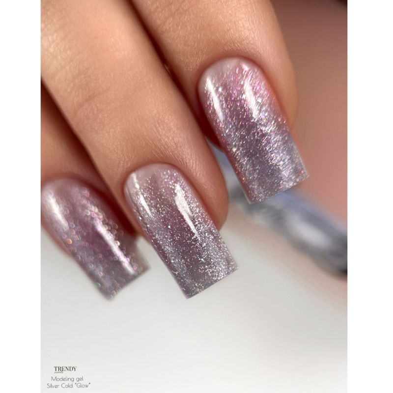 Trendy Nails Гель для ногтей Modeling Gel GLOW, 15 мл