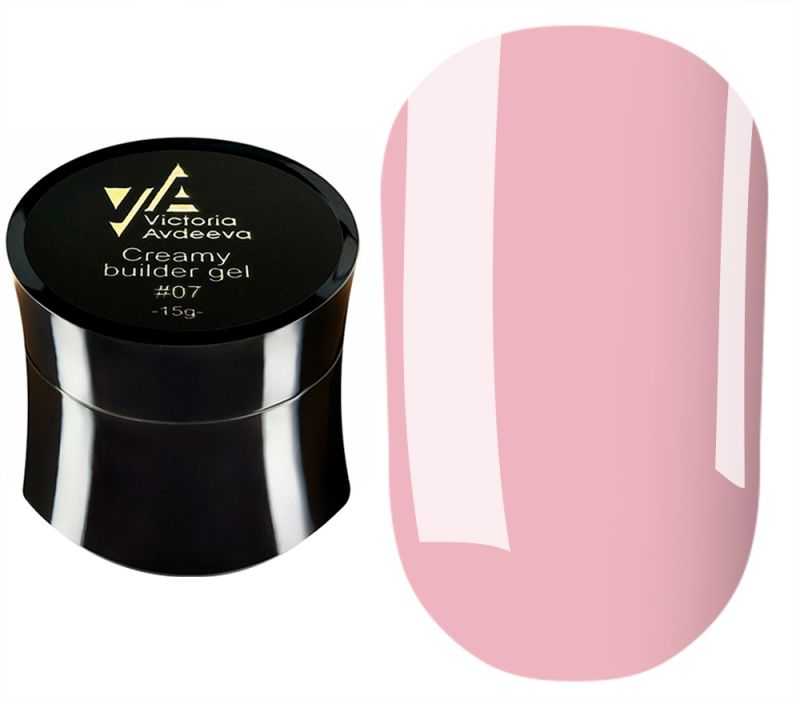 Victoria Avdeeva Гель для ногтей Creamy builder gel №07, 15 мл