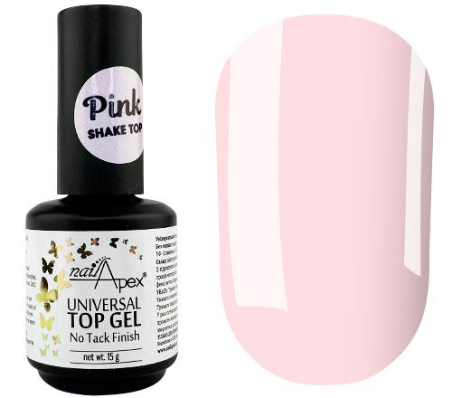 NailApex Top Pink Snake rye top, 15 ml