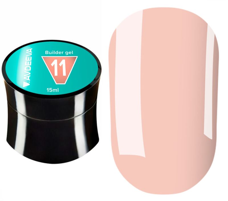 Victoria Avdeeva Nail gel Builder gel Beige, 50 ml