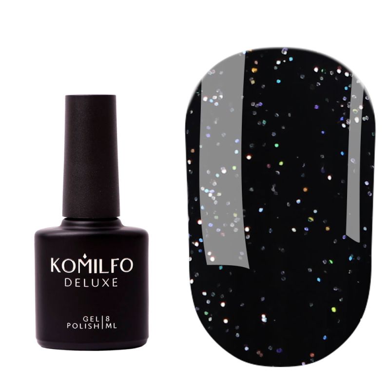 УЦІНКА до 07.2026 Komilfo No Wipe Holographic Top, 8 мл
